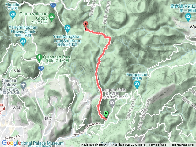 簡厝上石梯嶺出擎天崗