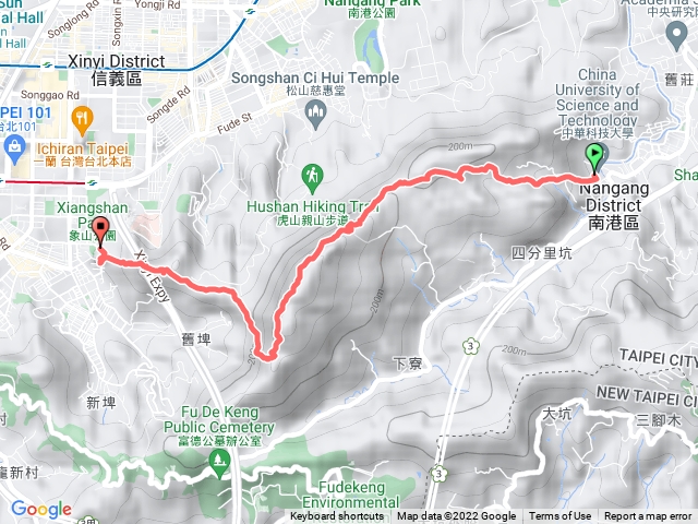 中華科大到象山