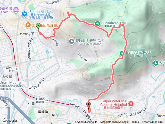 台北－臺灣百大必訪步道軍艦岩、丹鳳山親山步道20260603102821預覽圖