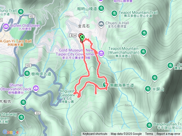 黃金博物館-本山礦場-無敵海景步道