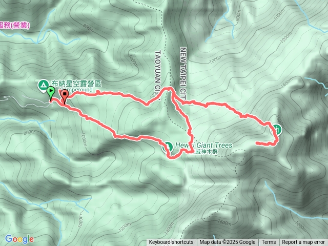 赫威山-多厓山-北插天山-木屋遺址-赫威神木預覽圖