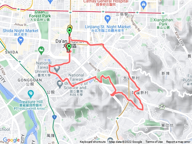 大安區三座山2022 4/15