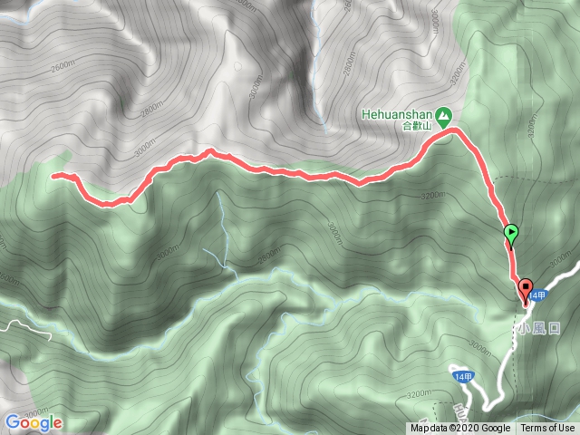 2020.12.10 單攻合歡西北峰
