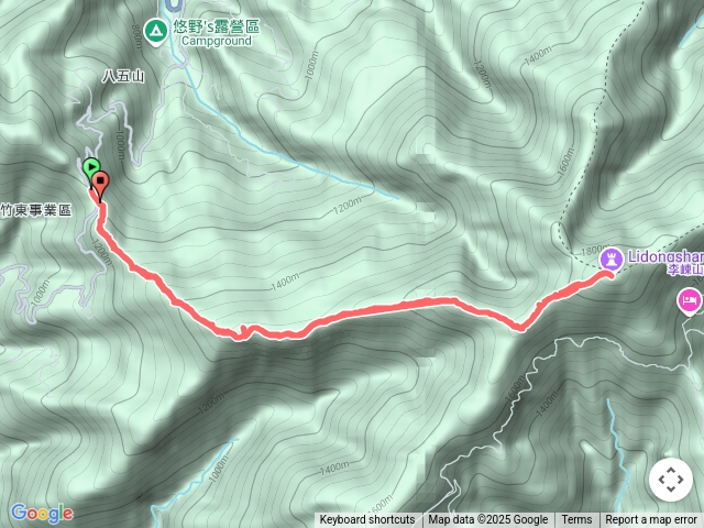 大混山李棟山連走