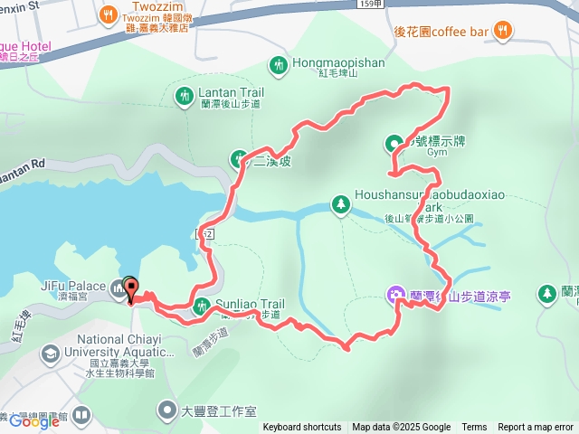 蘭潭後山步道