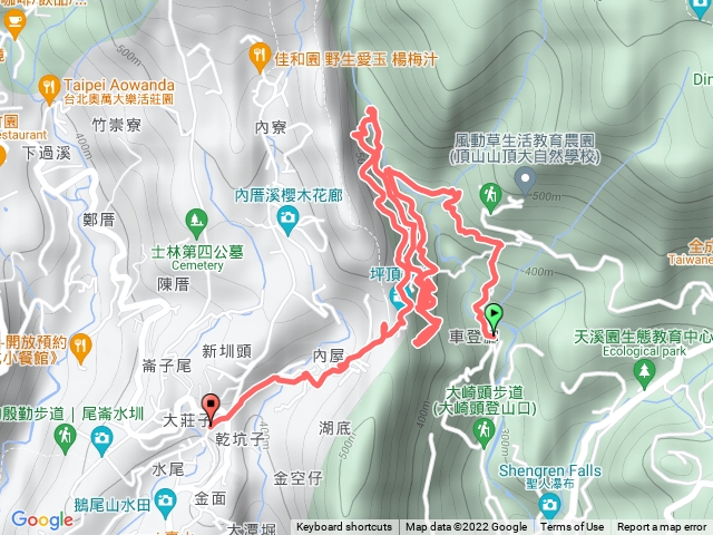 坪頂古圳三連走