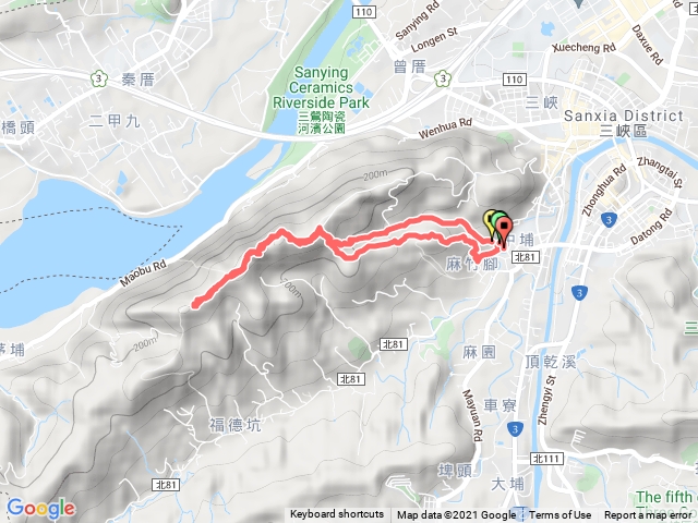 福德坑山～彩壁