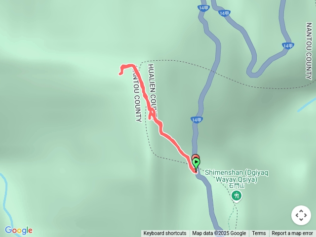 哈哈山南哈哈山石門北峰