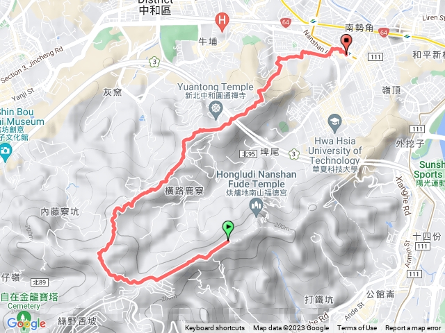 南勢角山  圓通寺 南勢角捷運站