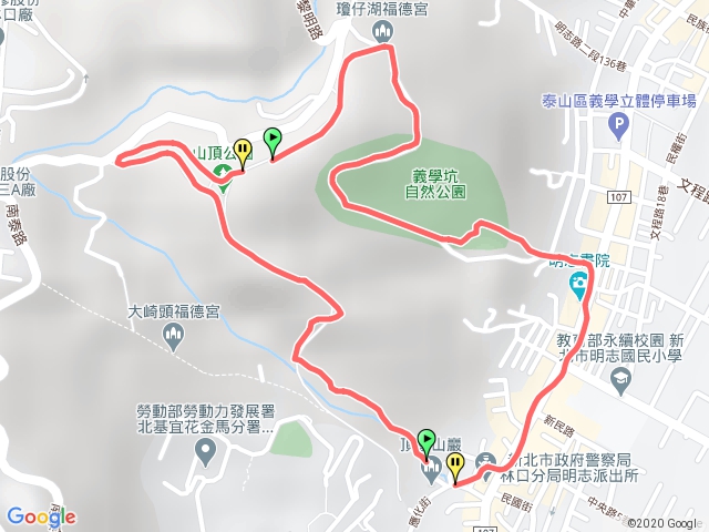 頂泰山巖>山頂公園>瓊仔湖福德義學坑自然公園 >明志書院