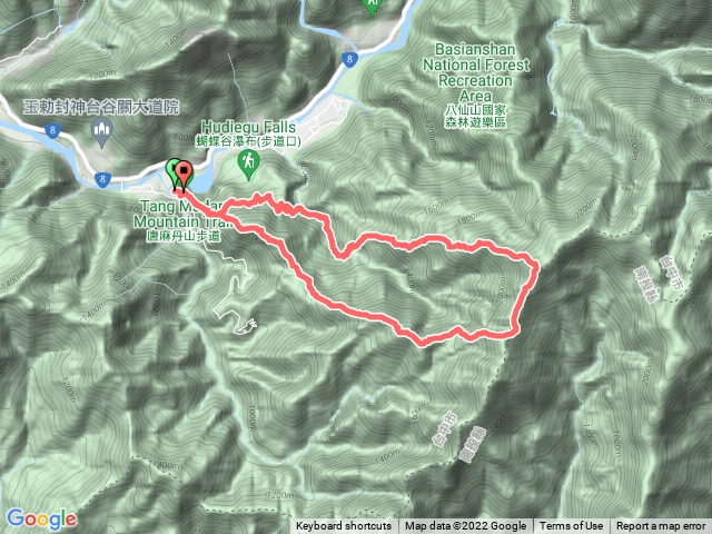 蝶夢八唐(裡冷登山口)