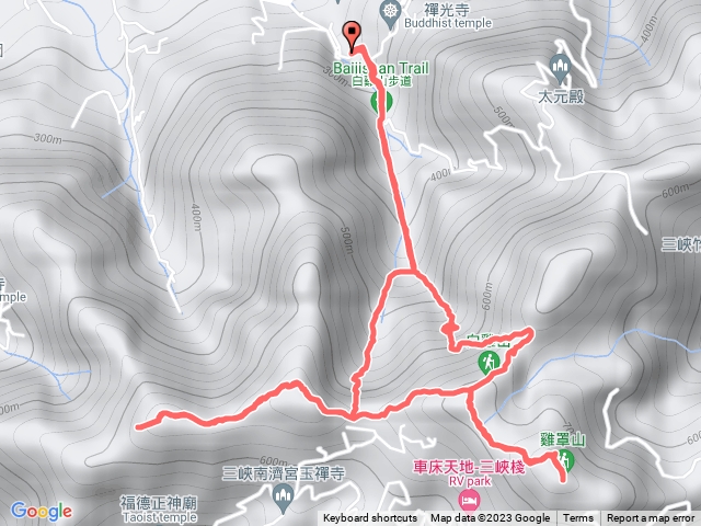 白雞三山(三峽)