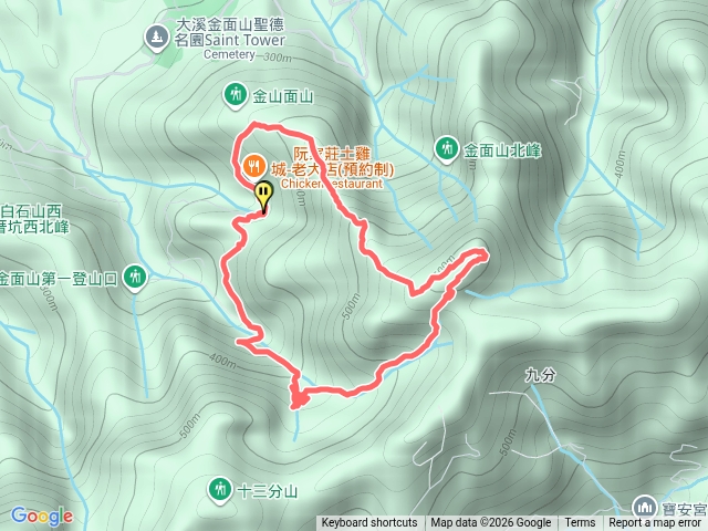 桃園金面山