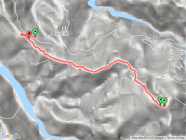 20201018 西巒大山單攻