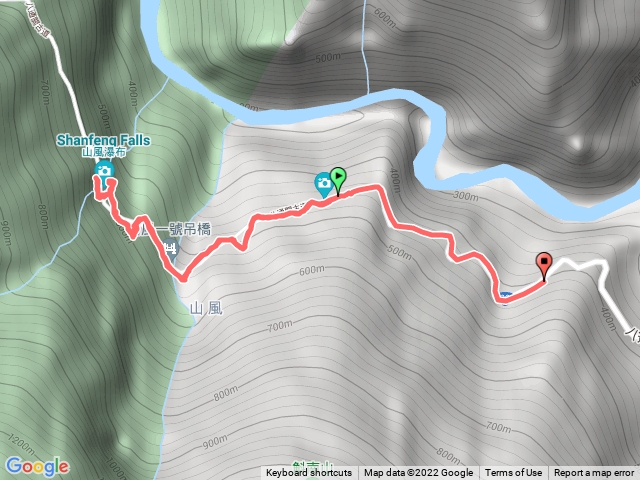 瓦拉米-登山口到山風瀑布