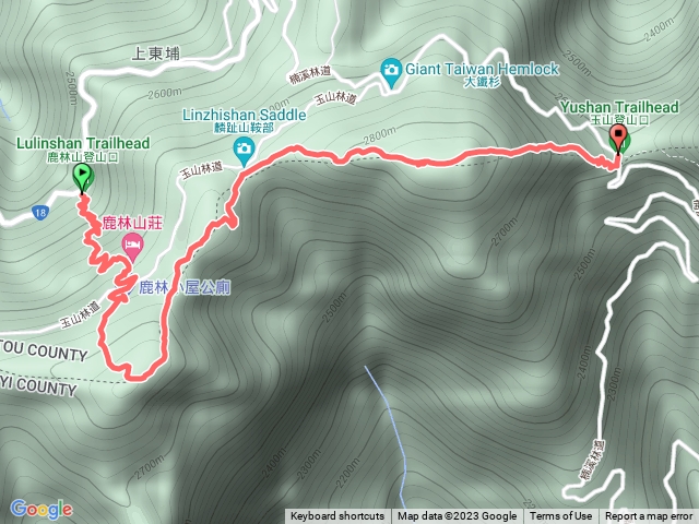 鹿林山麟趾山