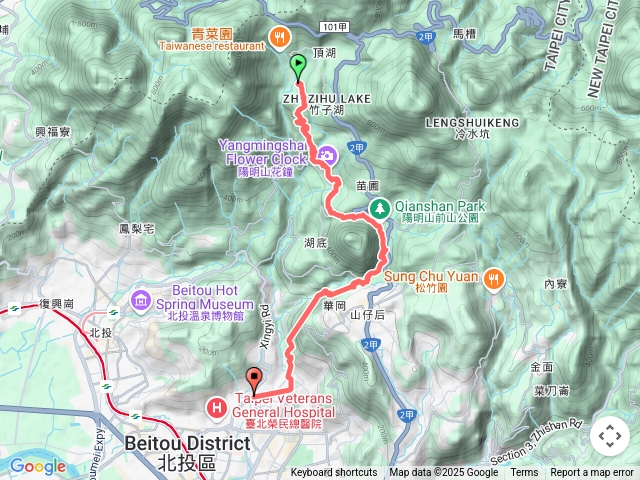 陽明山五連瀑布