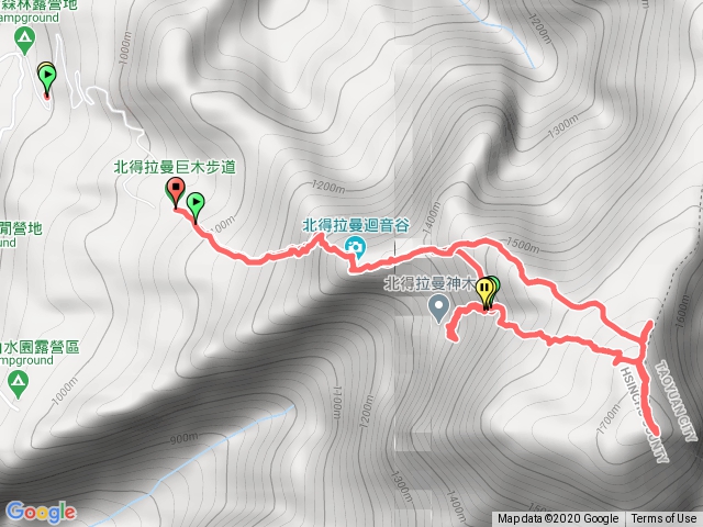 神木群O型逆走內鳥嘴山山完成