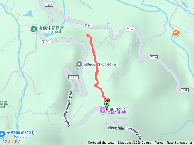 橫山鄉茶亭古道預覽圖