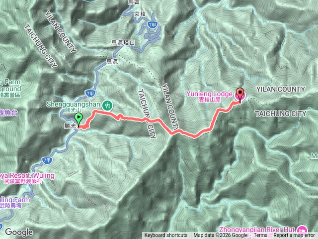南湖群峰第一日：勝光-新雲稜山屋預覽圖