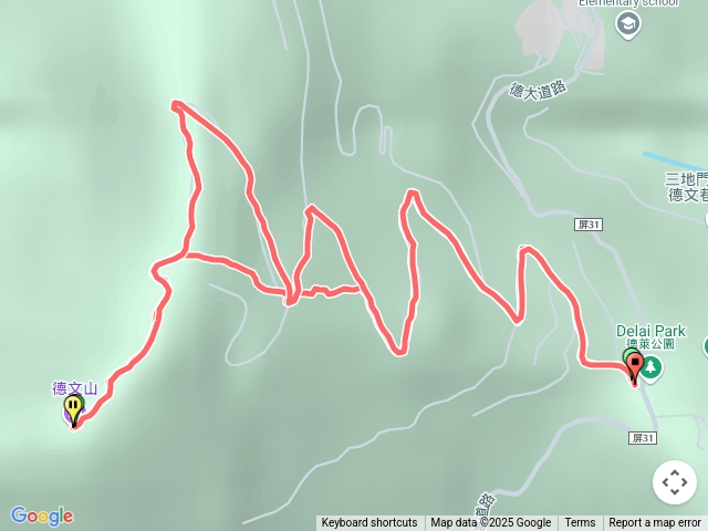 三地門德文山步道（觀望山）