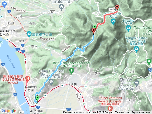 臺北大縱走第一段