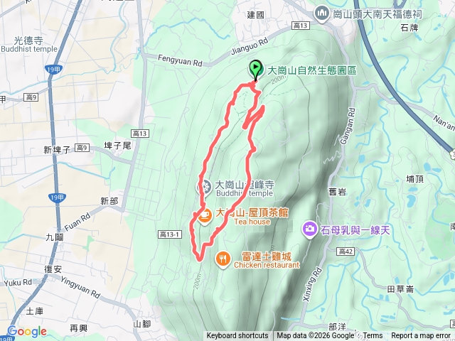 大崗山步道預覽圖