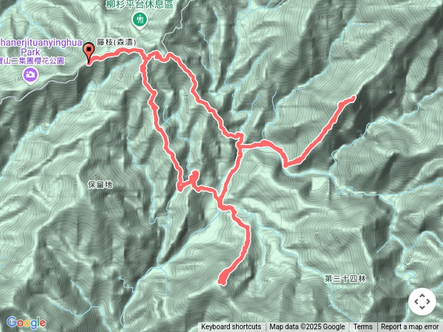 尺山-新集山-番里山