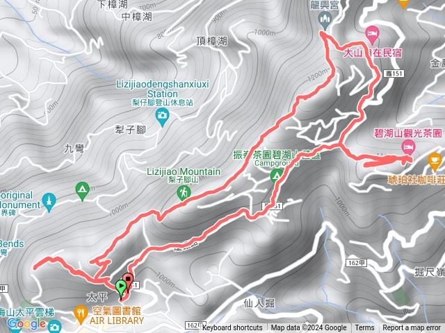 雲嘉三連峰順走太平山西峰碧湖山