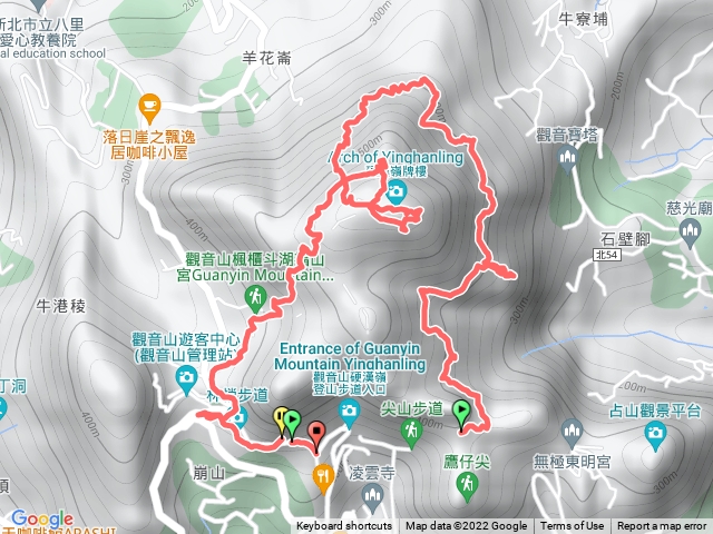 尖山北橫三四五段到硬漢嶺