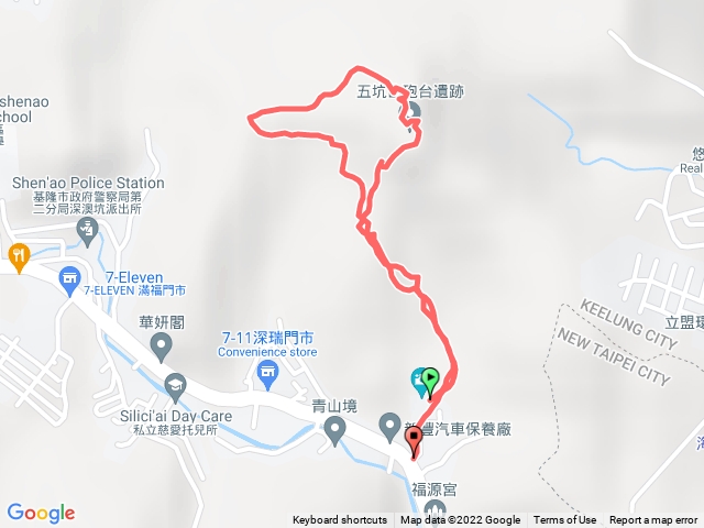 總督嶺古道(五坑山)