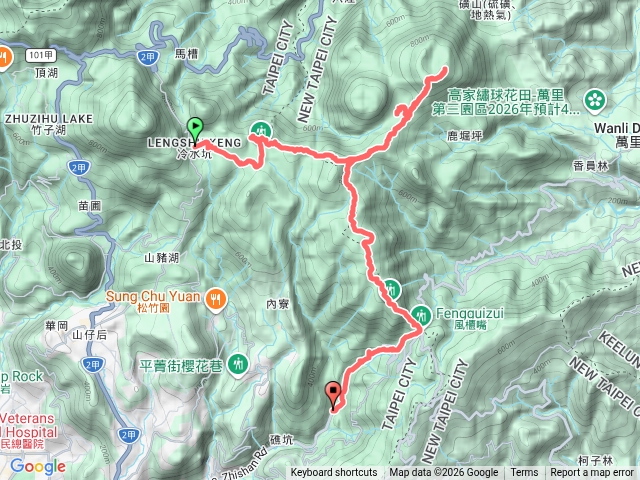 20260502擎天岡、磺嘴山、翠翠谷、風櫃嘴、聖人橋～ya