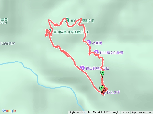 雪山坑環形步道預覽圖