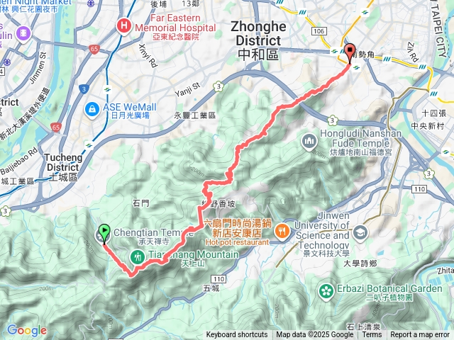 捷運永寧站到南勢角站