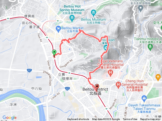 丹鳳山—軍艦岩健行