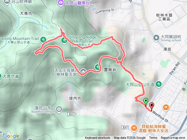 樹林大同山青龍嶺