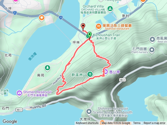 新溪洲山