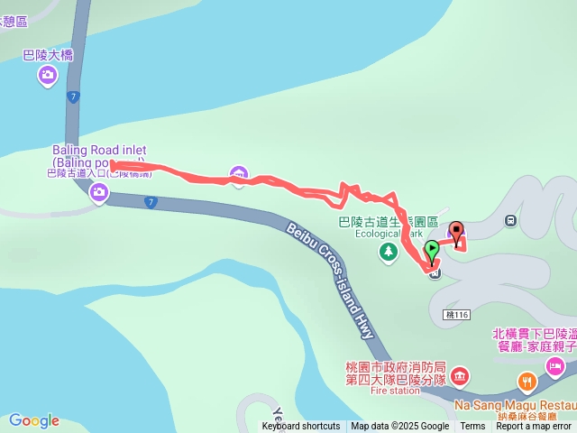 20240129巴陵古道(遊客中心出發至巴陵雙橋景觀台來回)