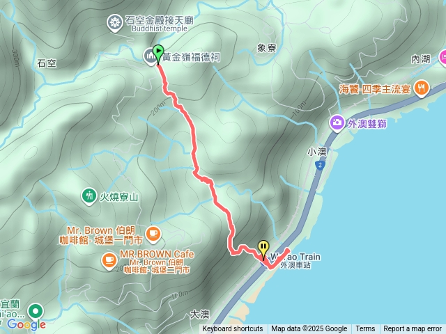 烏山越嶺-坪溪古道-太和山-石空古道-外澳