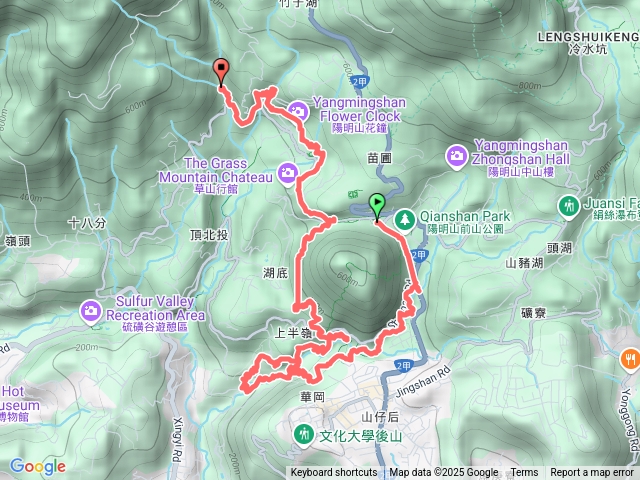 陽明山七連瀑