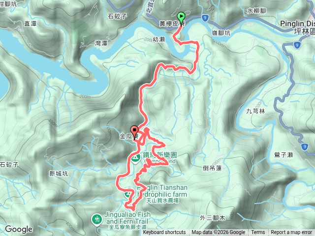 20260714金瓜寮自行車道-古水圳道-龜窟崙預覽圖