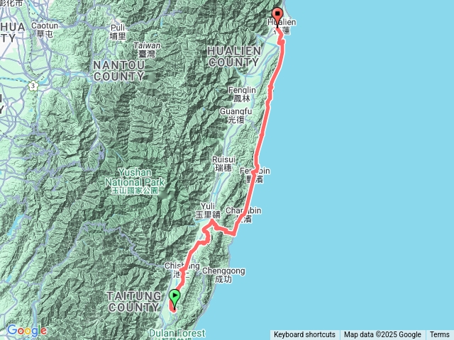 2025初冬11/20機車環島D3預覽圖