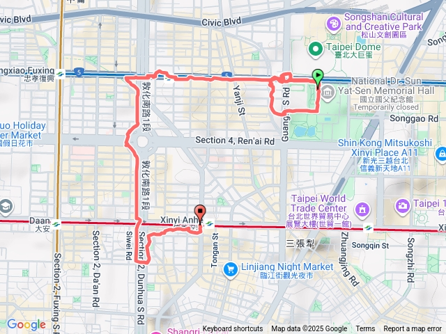 大道之間：臺北東區的記憶與形塑.大陸大樓.國父紀念館站.忠孝東路.敦化南路(安樂大廈等).仁愛圓環(林安泰古厝舊址等)預覽圖