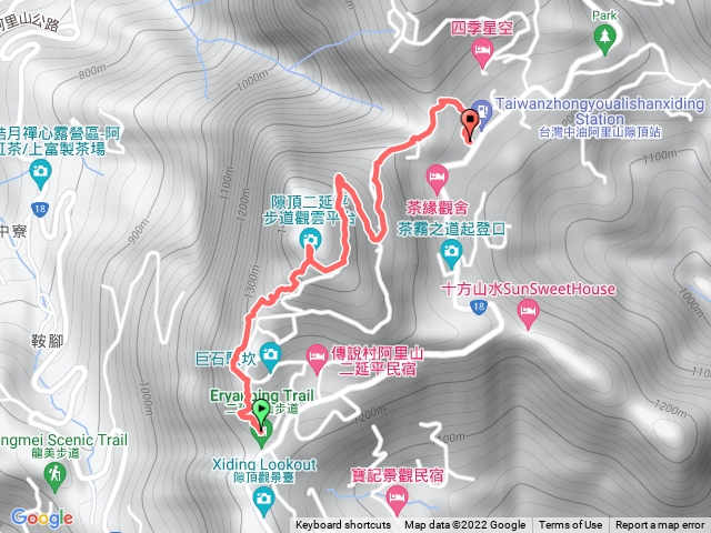 嘉義隙頂二延平步道