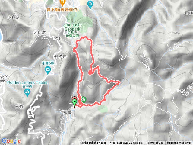 燦光寮、貂山谷道O型一圈