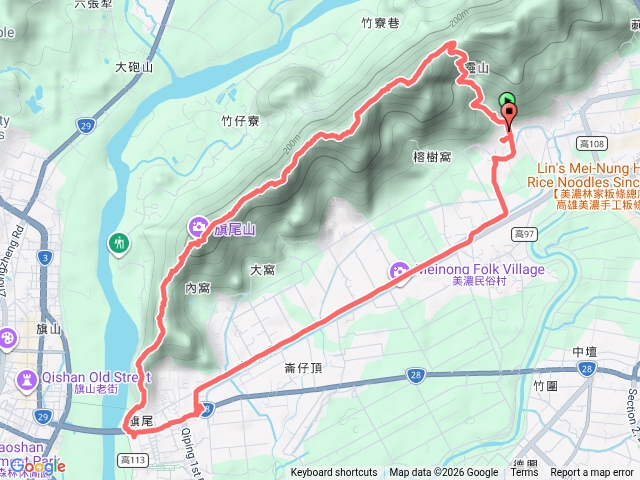 旗靈縱走一圈