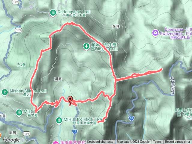 阿里山頂湖六連峰預覽圖