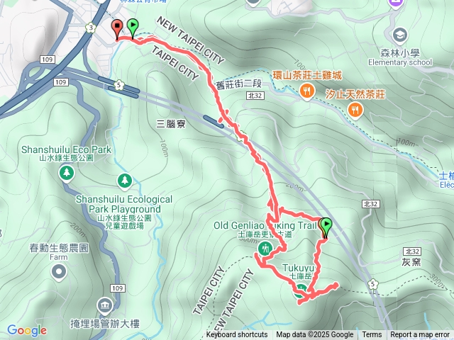 更寮古道土庫岳東峰土庫岳山豬窟尖