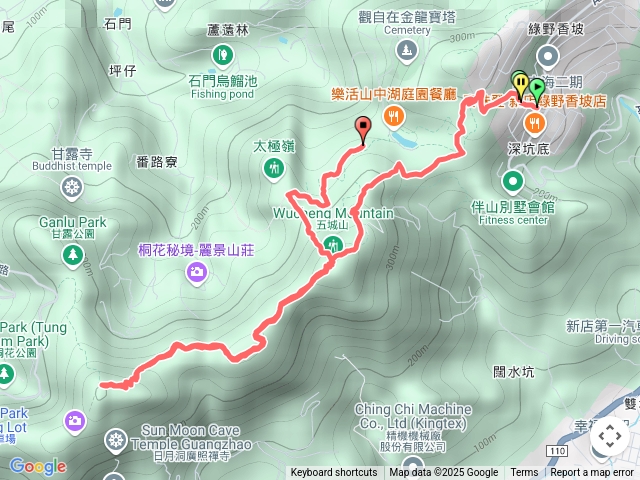 天縱走安坑天上山