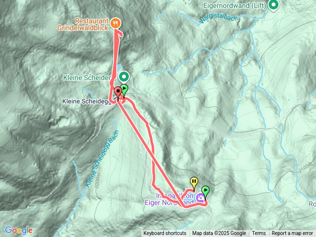 小夏戴克-艾格冰川線